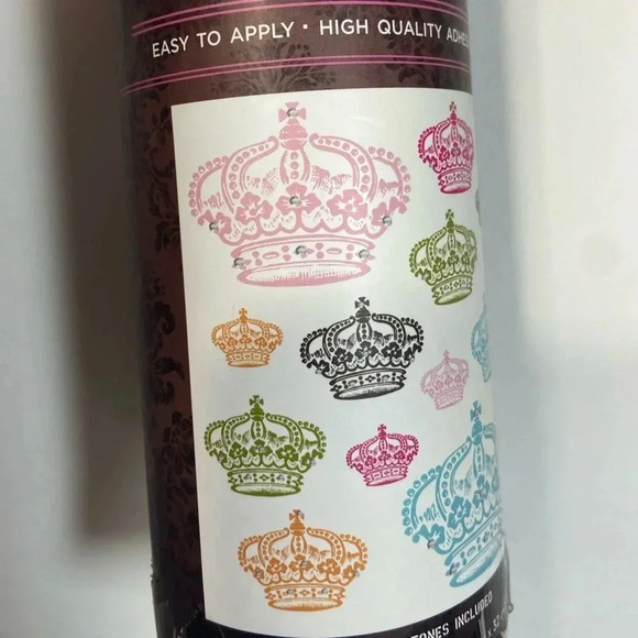 My Life/My Wall - Graffiti  Wall Accents – Crowns w/ 54 Rhinestones – BNIB 👑💎 - Picture 8 of 9
